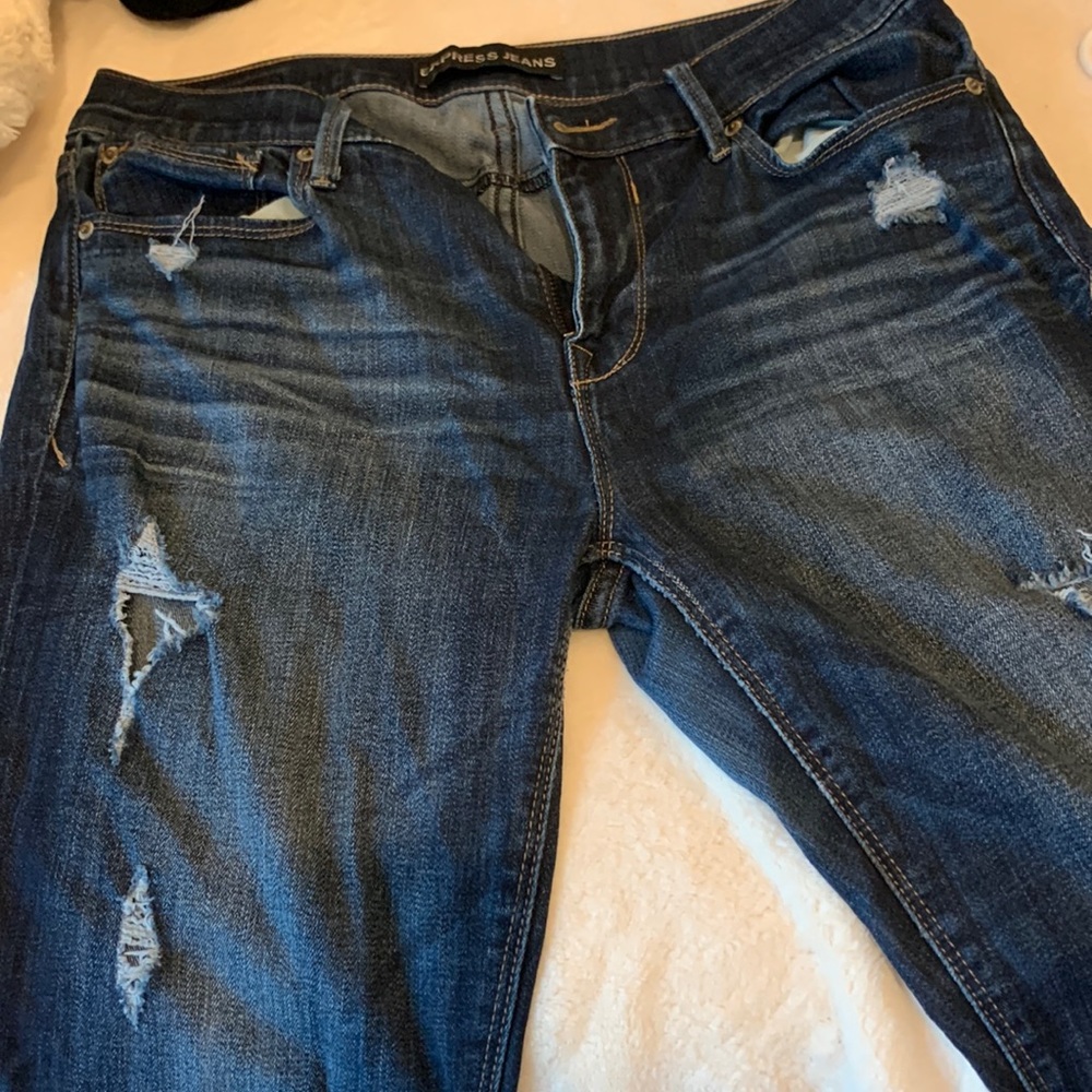 Express jeans . Legging Midrise